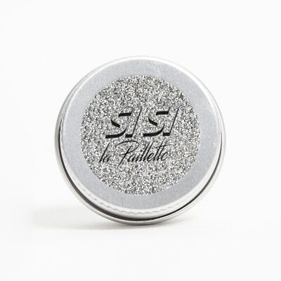 Glitter argento puro standard