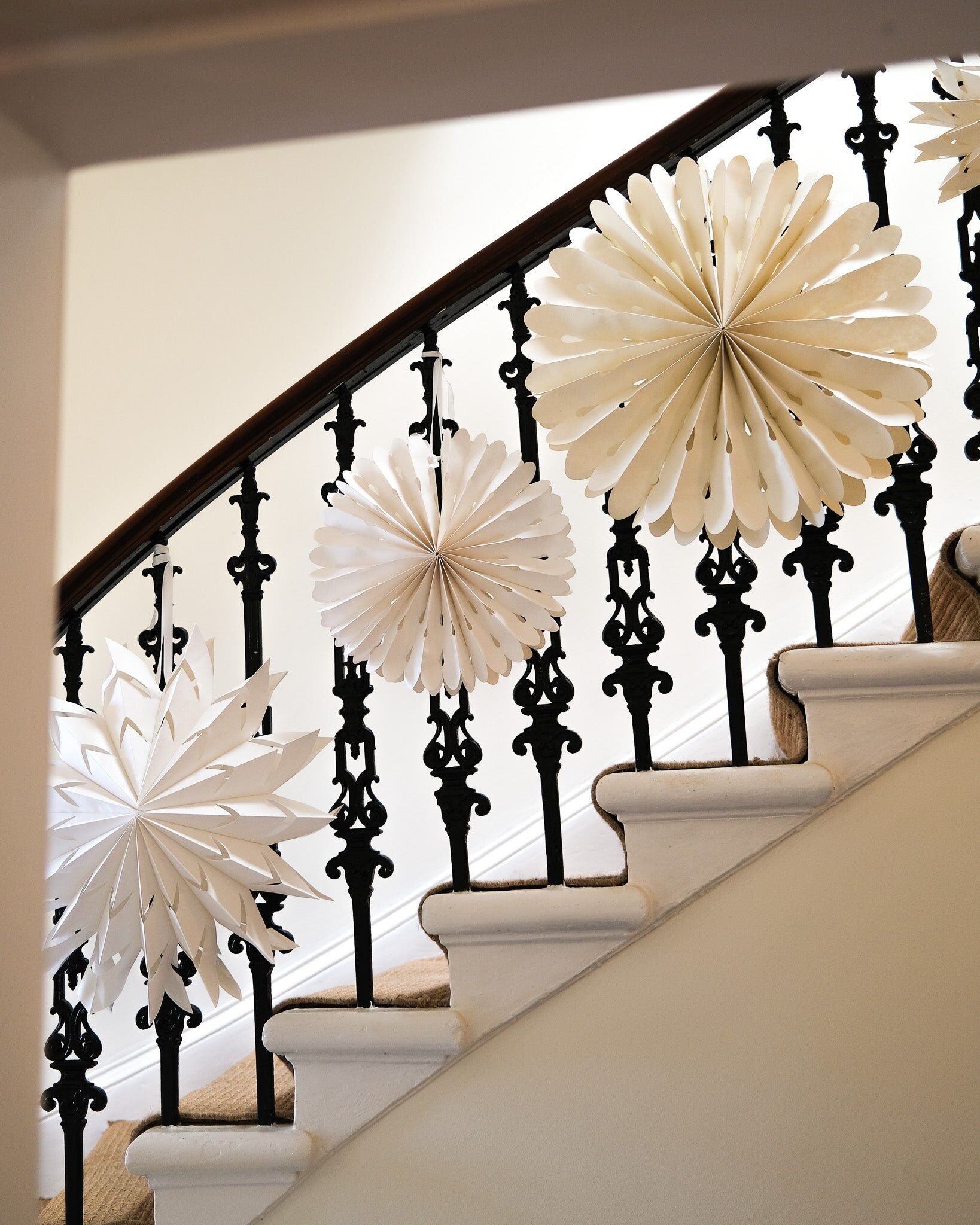 Gran estrella blanca tradicional