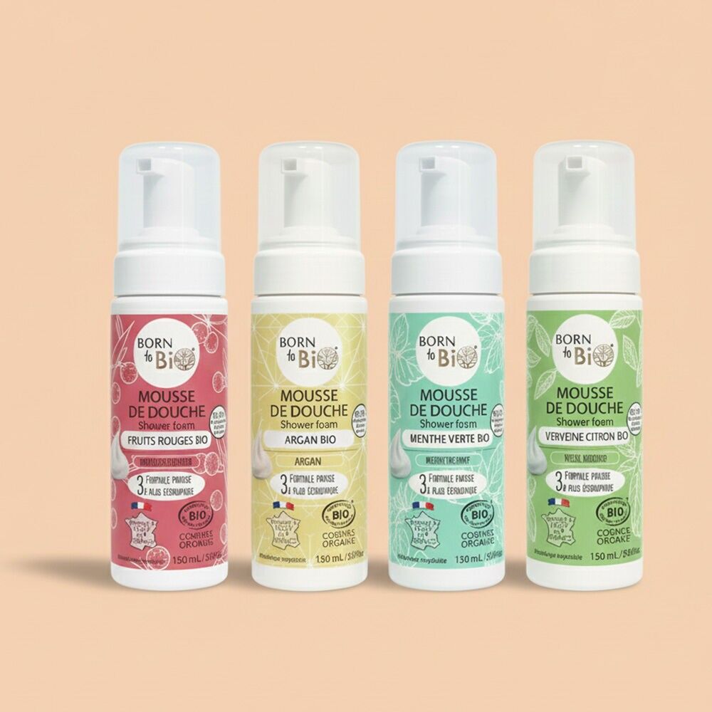Mousses de Douche Certifiées Bio - "L'Art de la Mousse"
