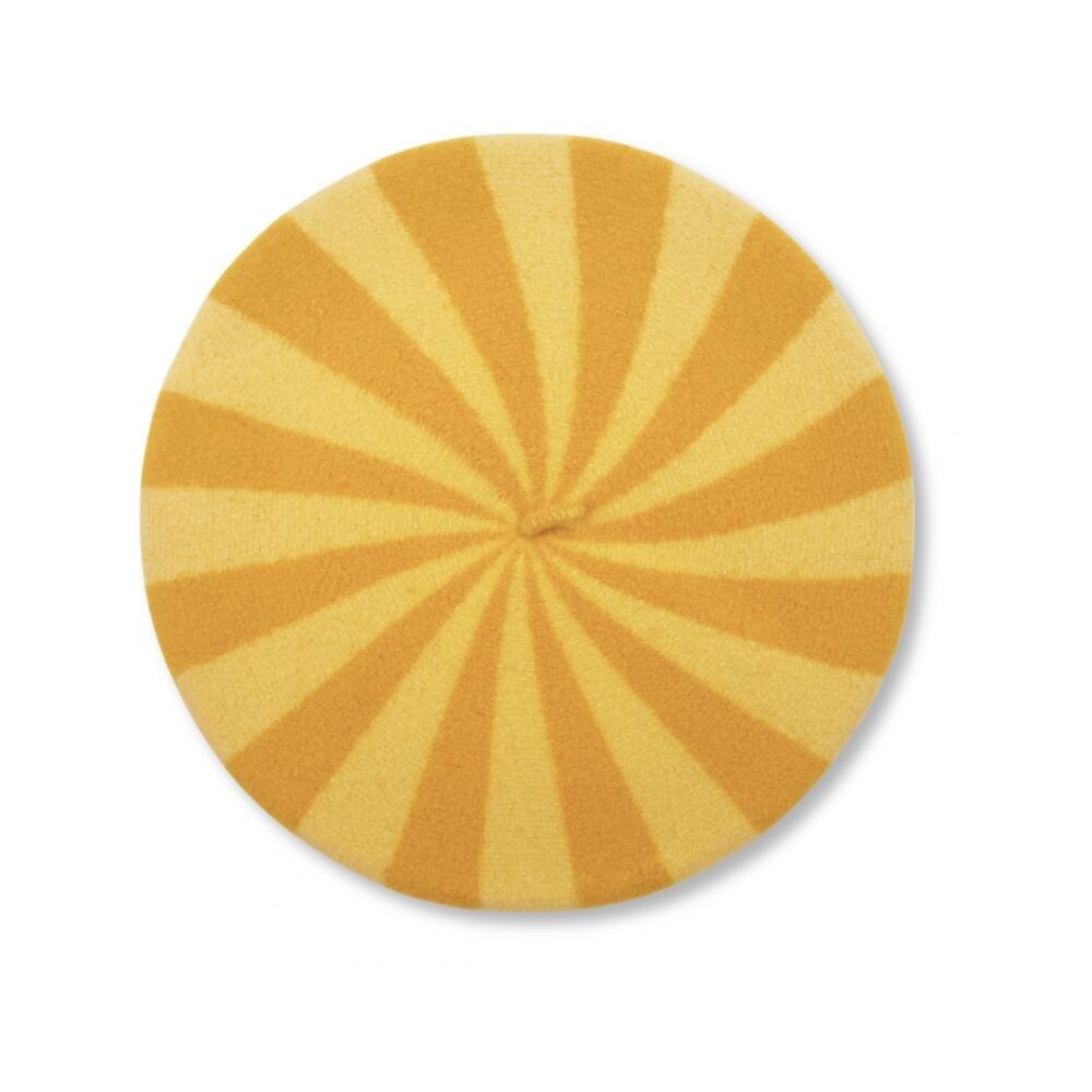 Berretto Berlingot senape/écru