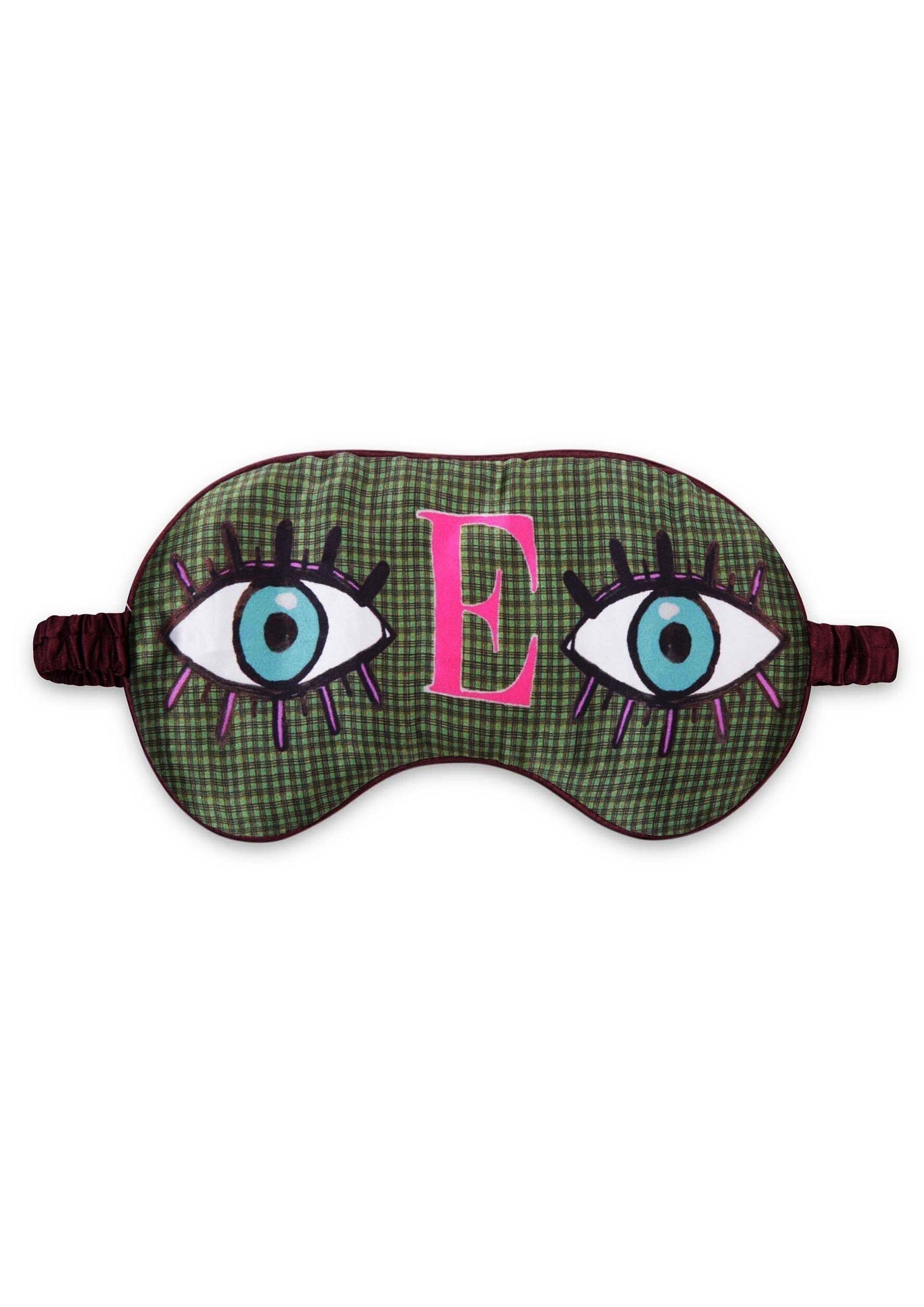 Masque pour les yeux en soie / "E pour les yeux"