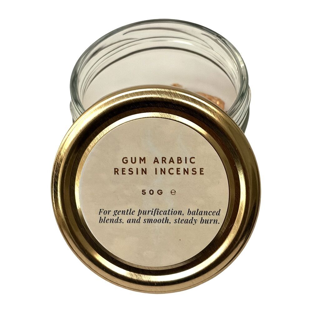 Encens en résine, 50 g, gomme arabique