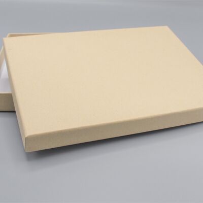 A5 IN DESERT: Stabile Schachtel mit Deckel als Geschenkbox o. Fotobox - original artoz PURE Box