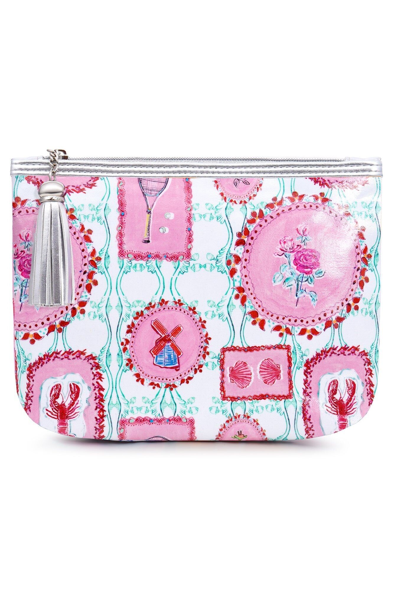 Classic Make-Up Bag / "The Hamptons"