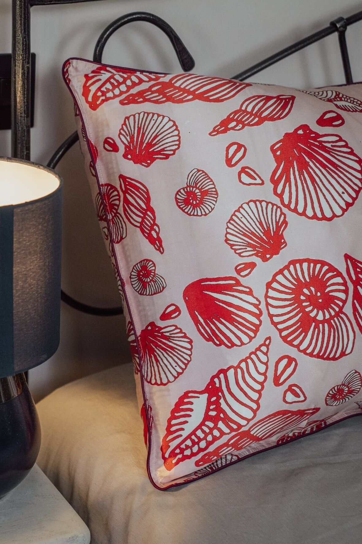 Silk Pillowcase / "Seashells"