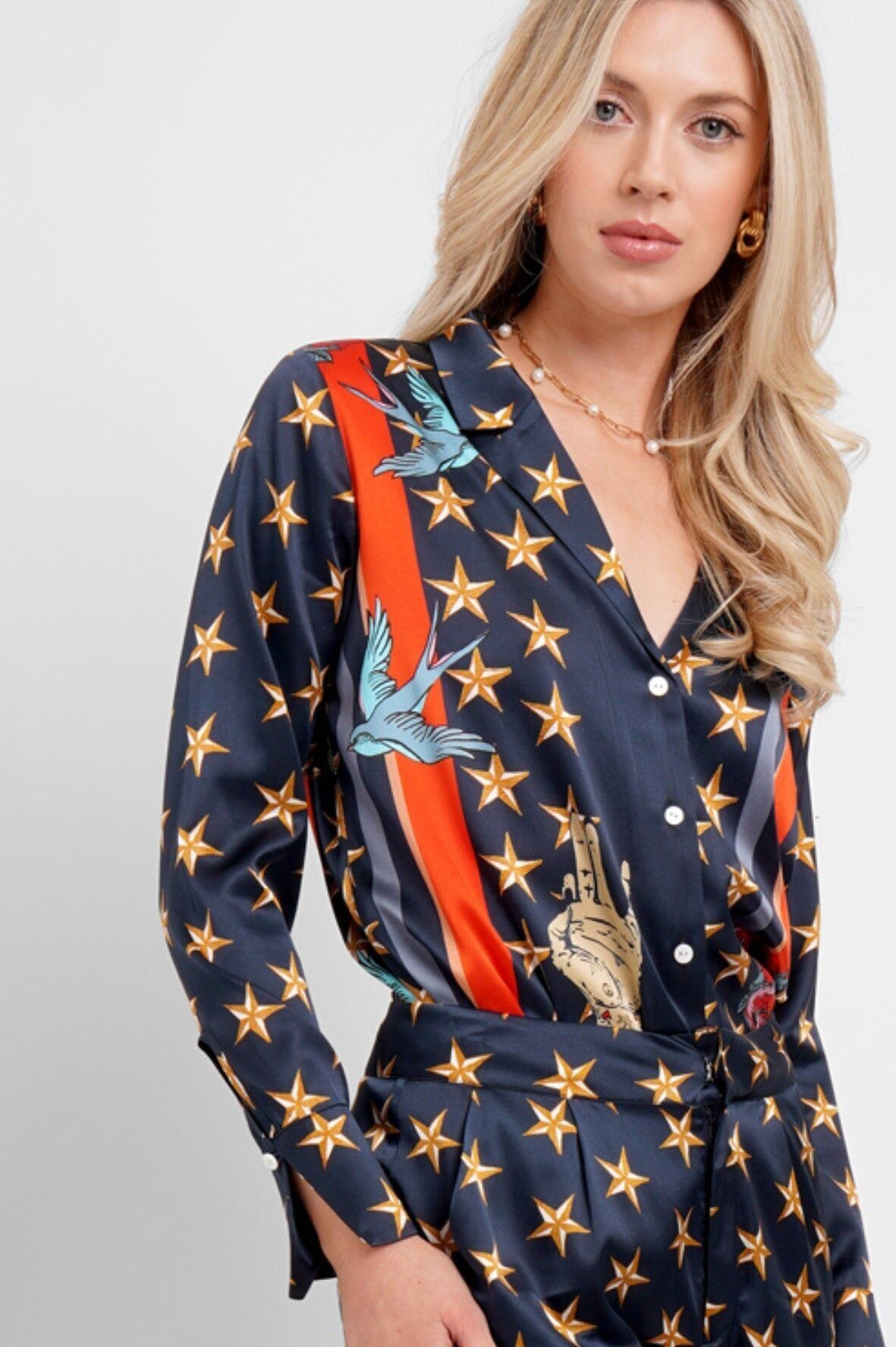 Blazer Shirt / "Sailor's Dreams"