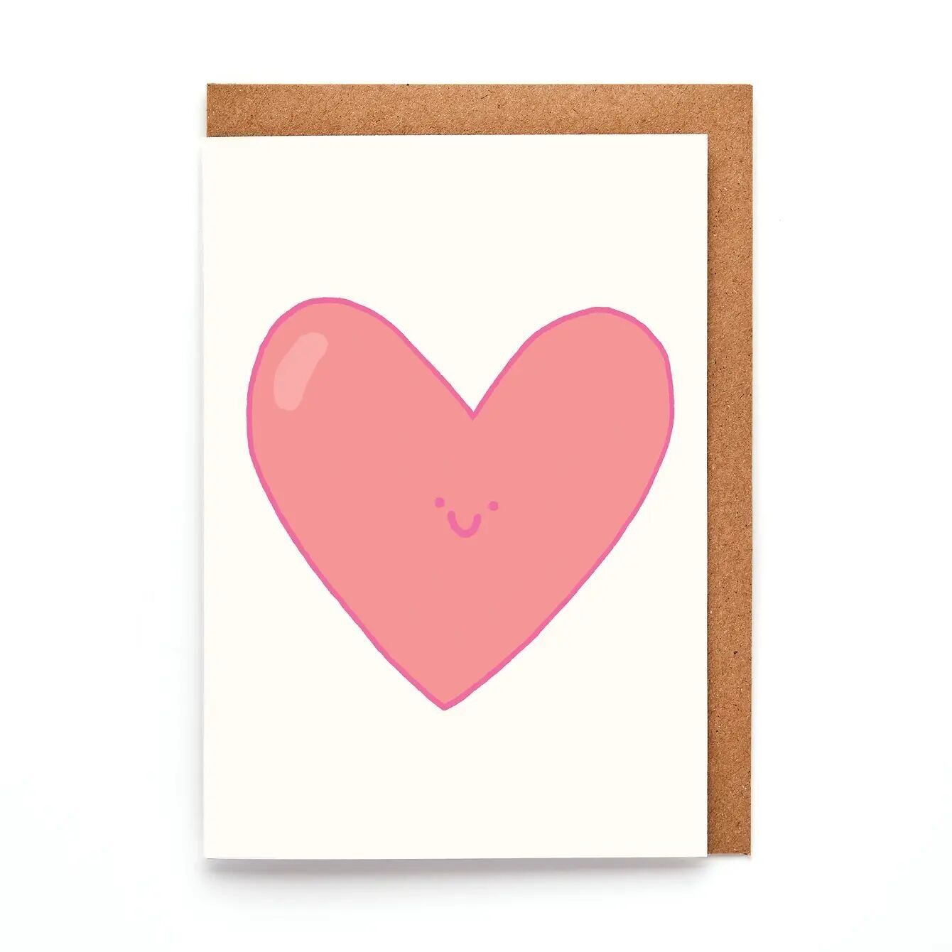 Carte de Saint-Valentin mignonne | Mini carte en forme de cœur | Carte avec un petit mot d'amour