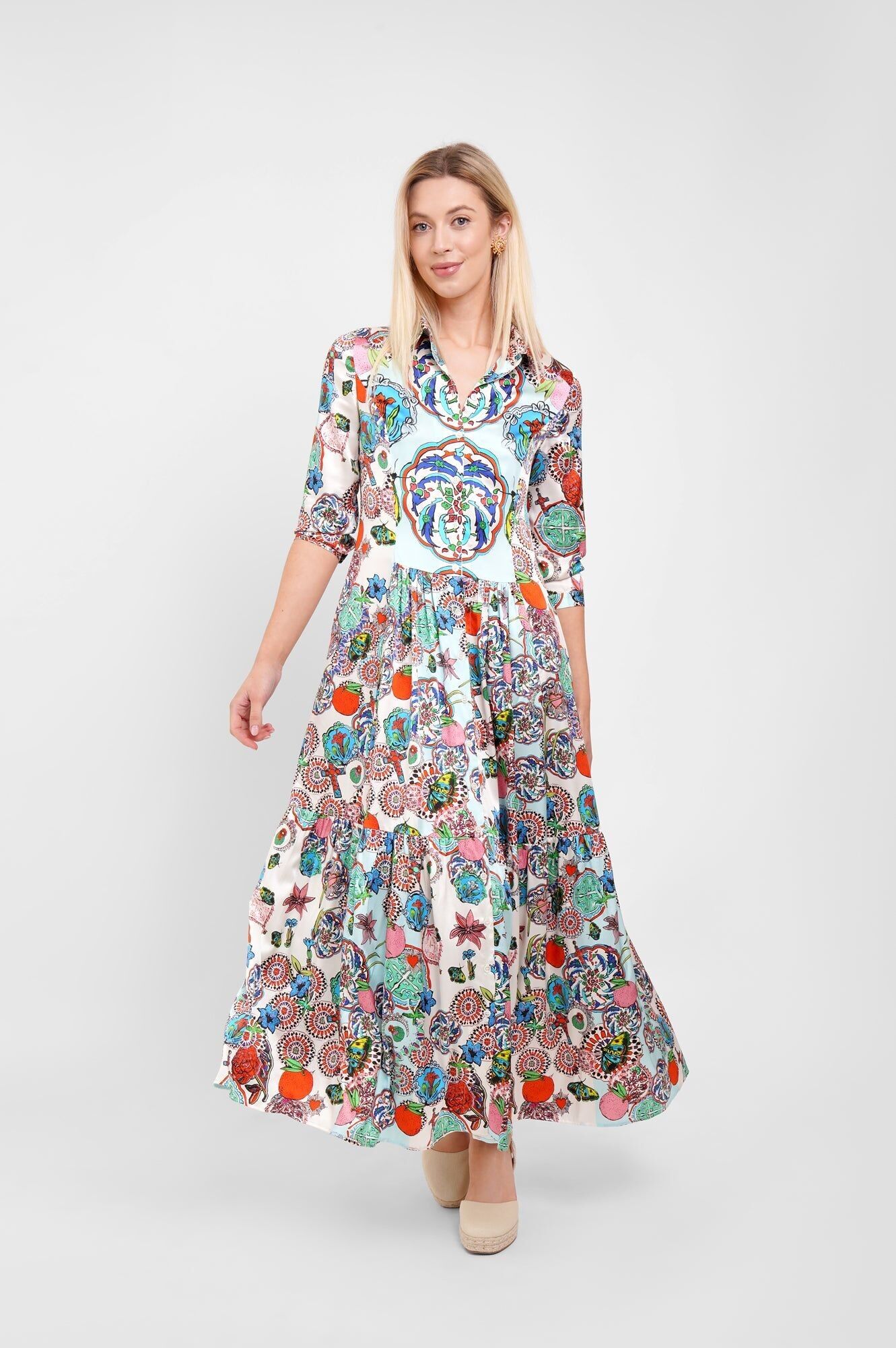 Maxi Shirt Dress / "Rock the Kasbah"