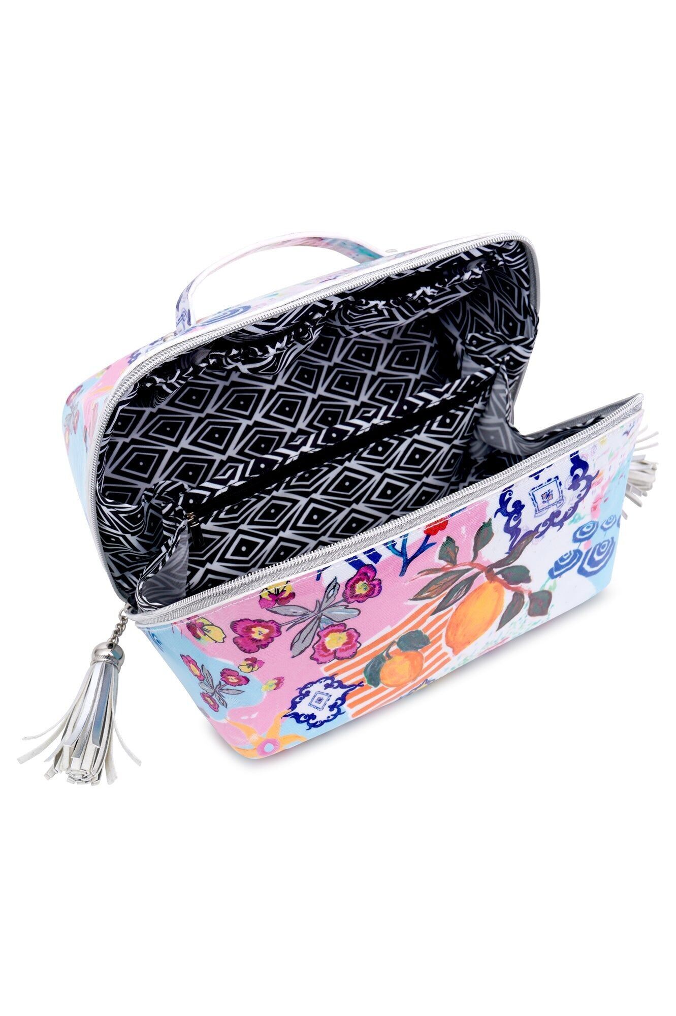 Large Cosmetic Bag / "Amalfi"