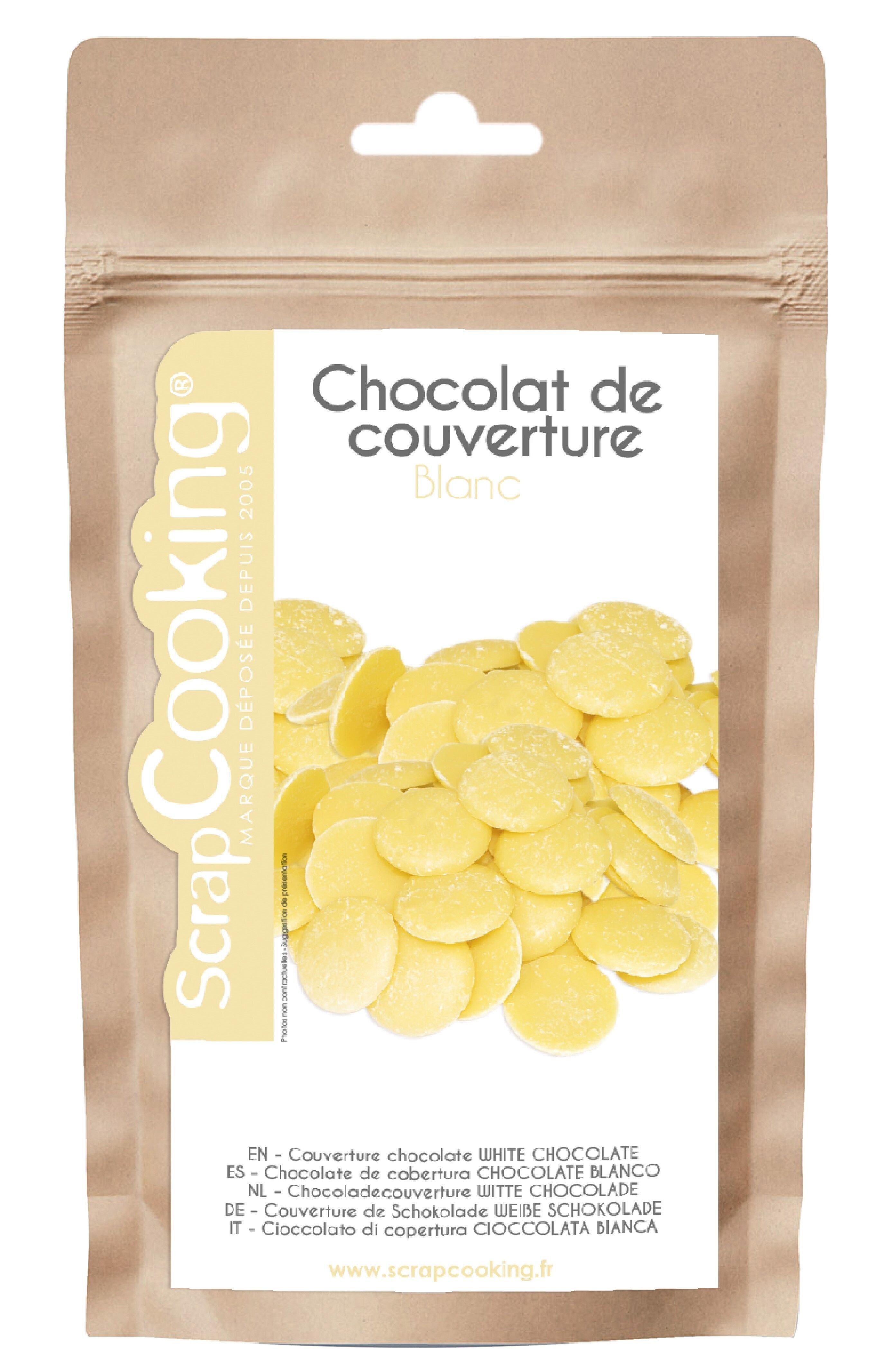 White couverture chocolate 190g