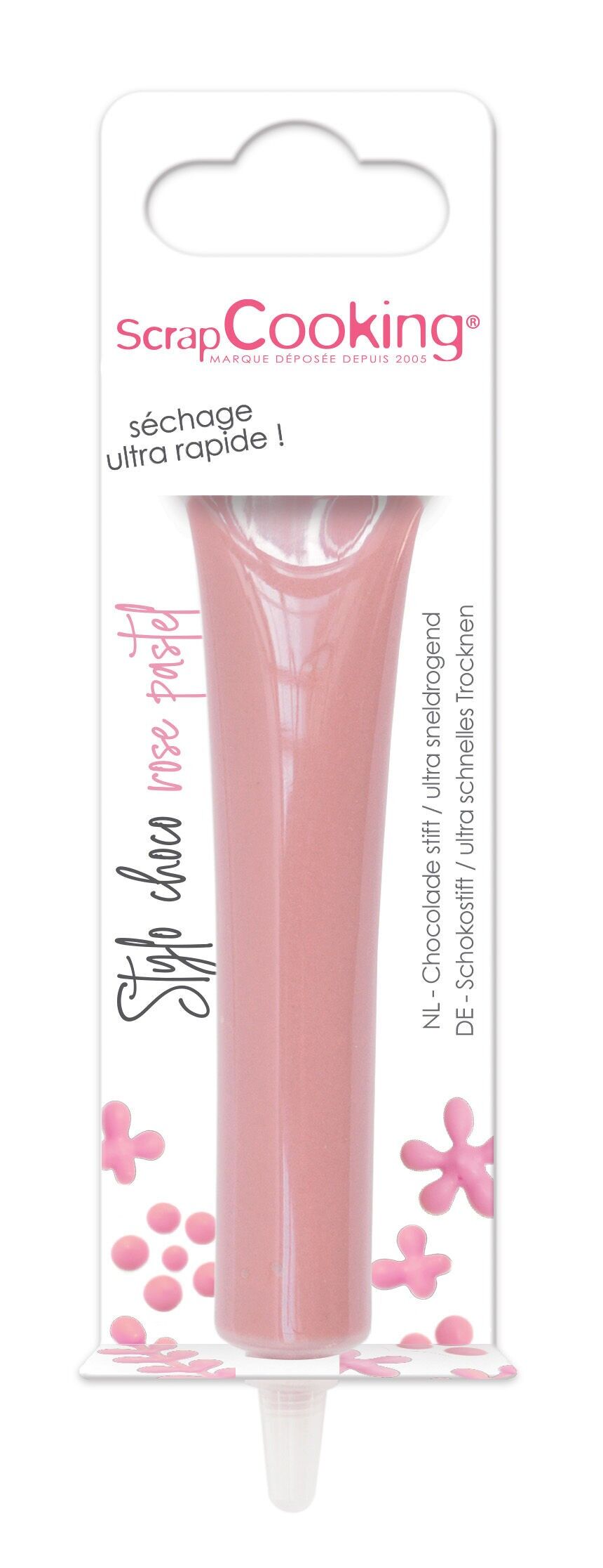 Pastel pink chocolate pen 25g