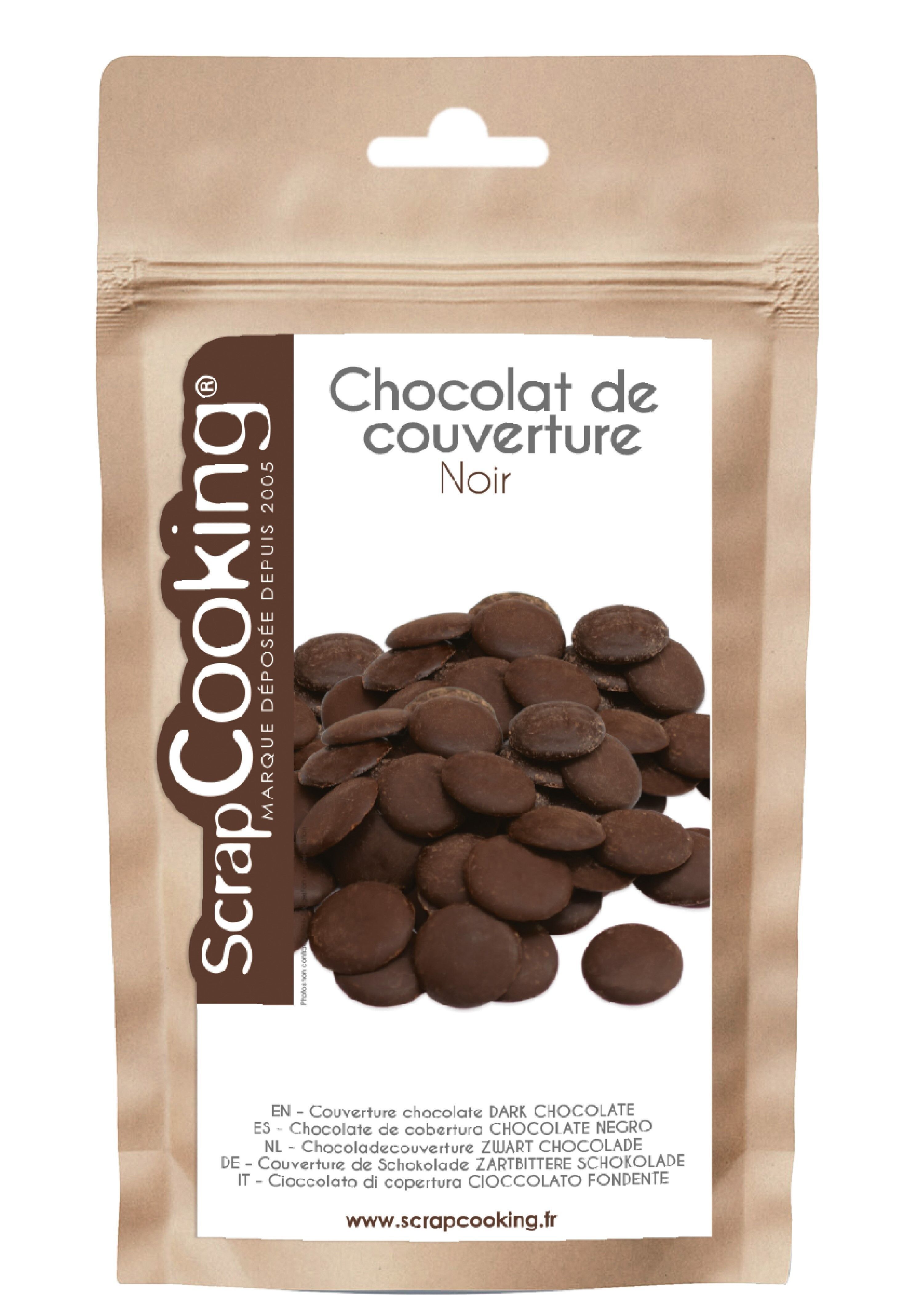 Dark couverture chocolate 190g
