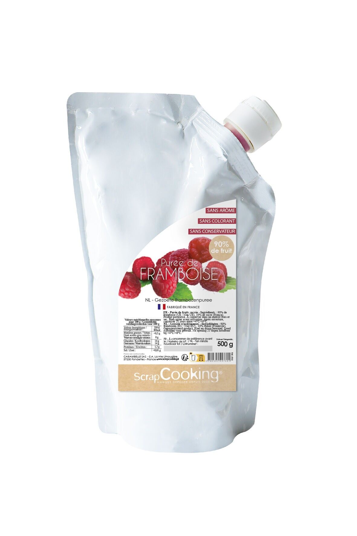 Raspberry Puree 500g