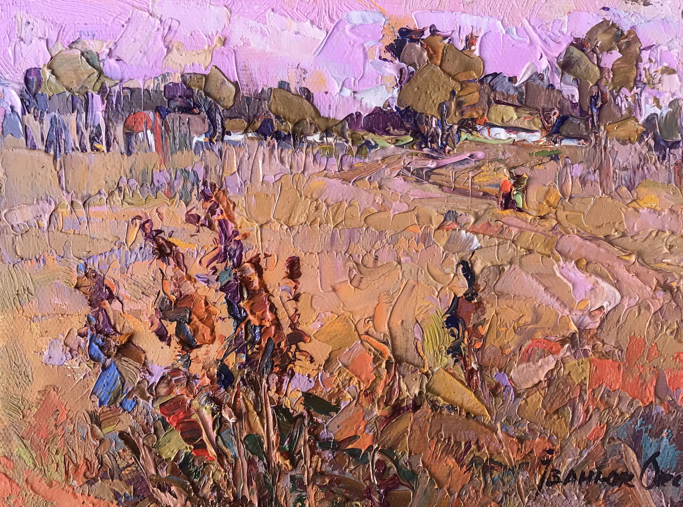 Pittura a olio Passo dopo passo Oksana Ivanyuk 15x20cm