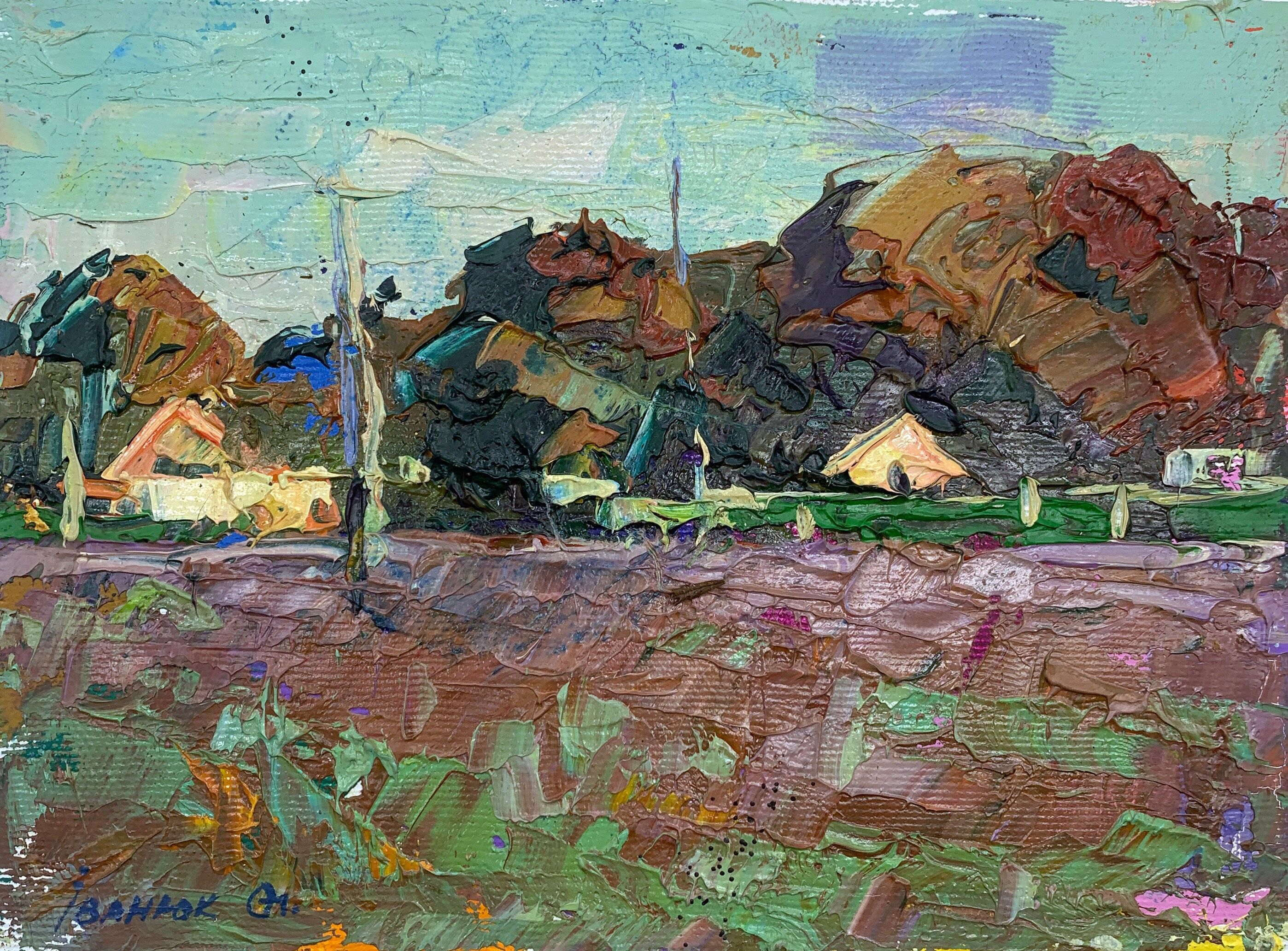 Dipinto ad olio Cool Oleksiy Ivanyuk 15x20cm