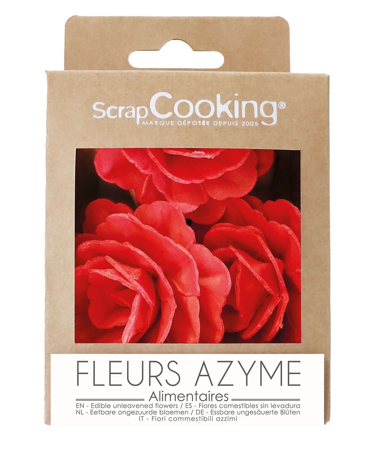 3 royal red edible roses