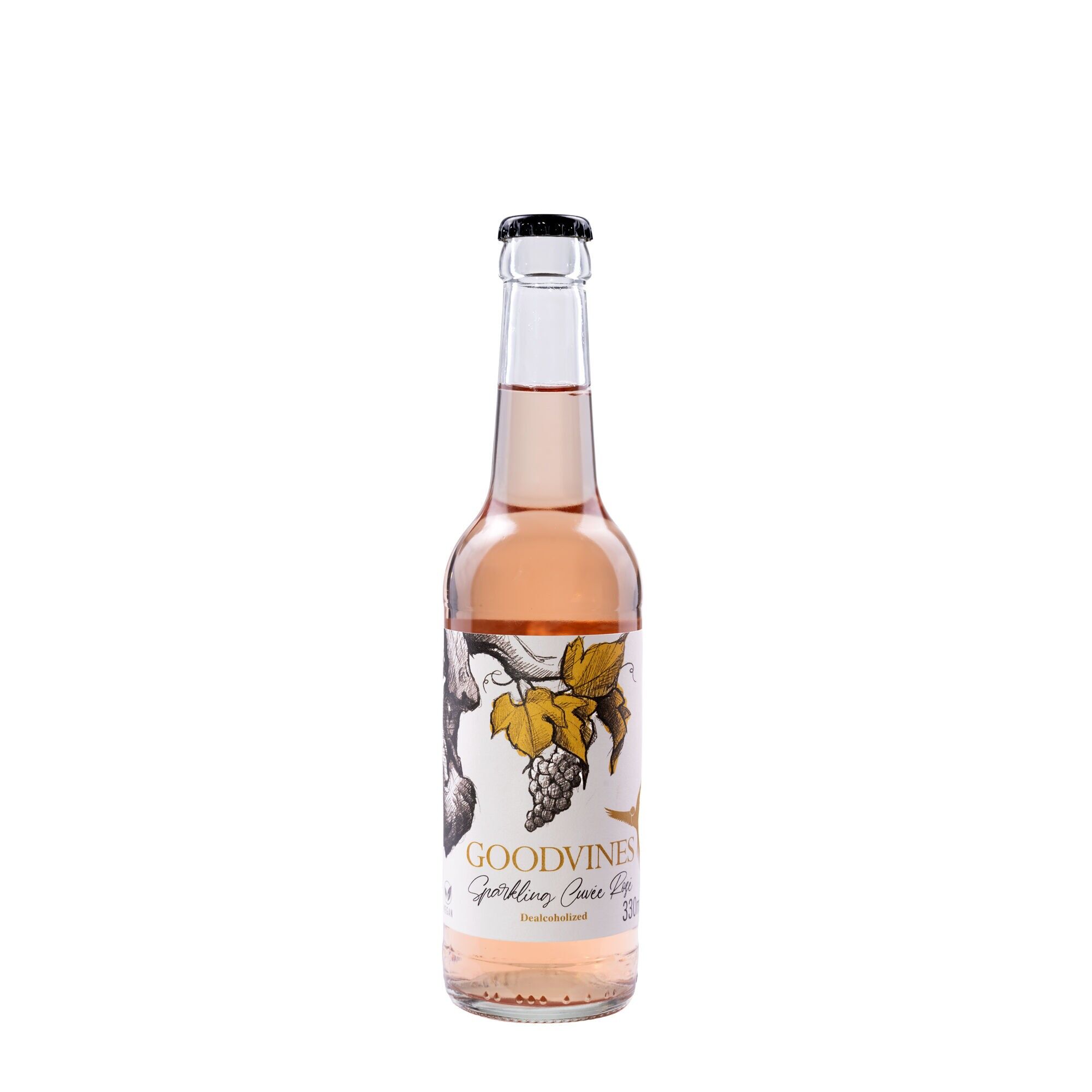 Cuvée Rosé spumante analcolico 0,33 l | GOODVINES