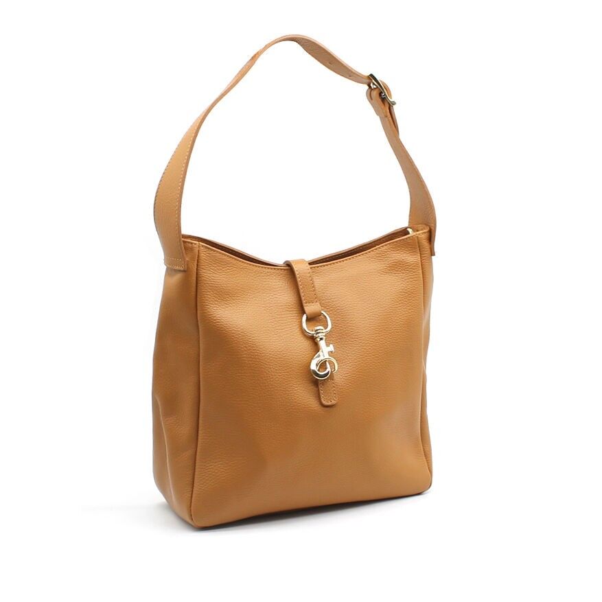 Bolso hobo de piel suave