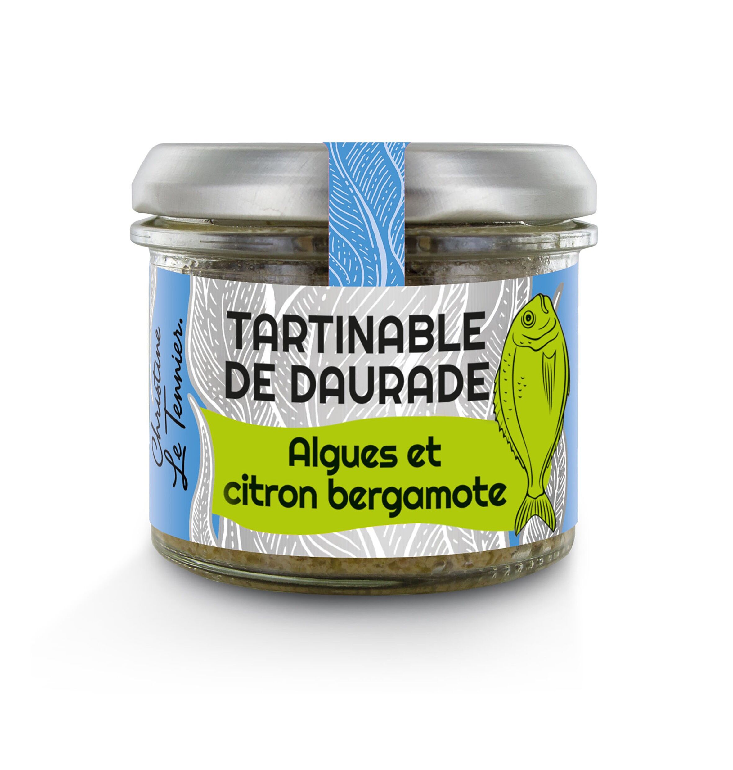 Dorade, Seetang und Bergamotte-Zitronen-Aufstrich