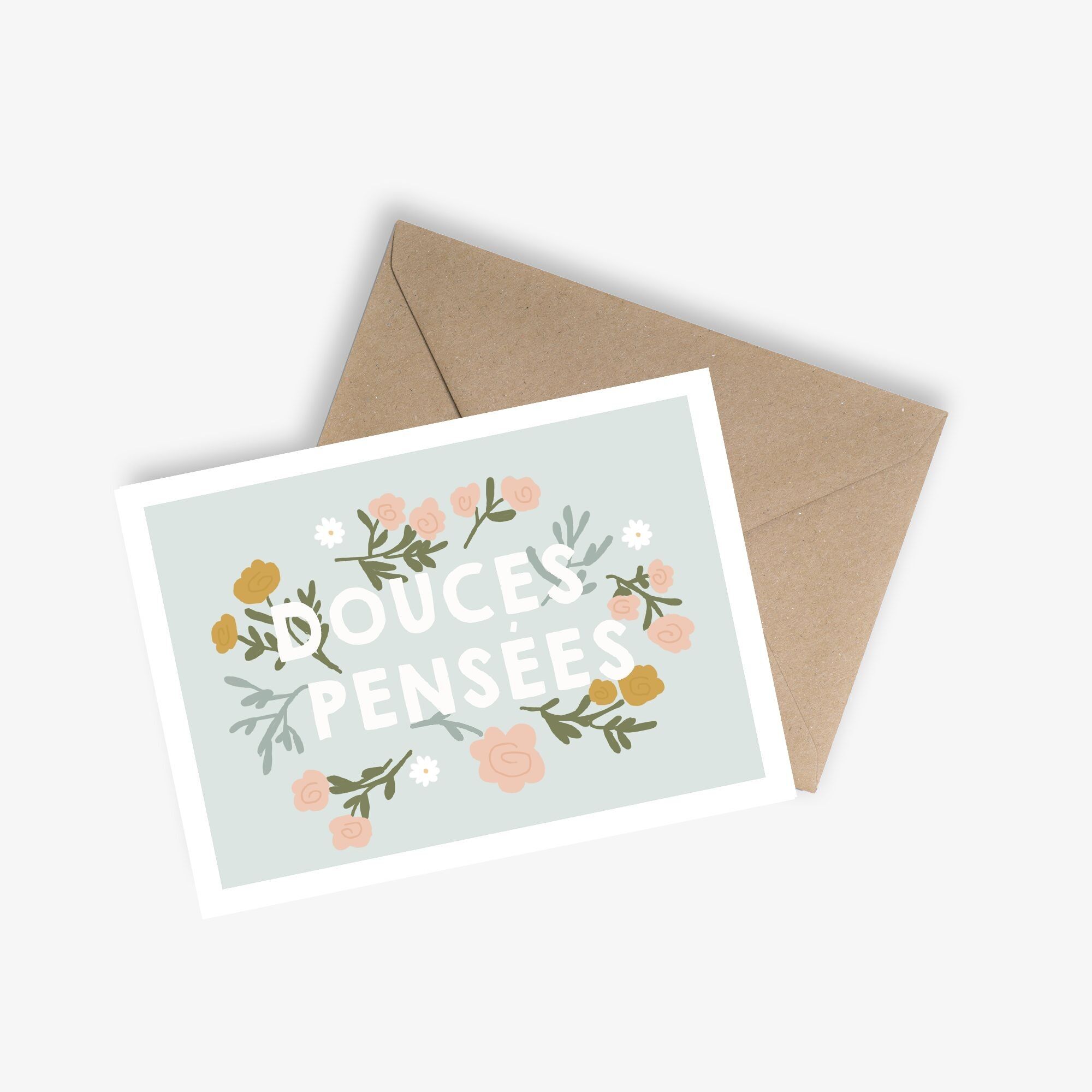 Simple Card Message - Sweet Thoughts