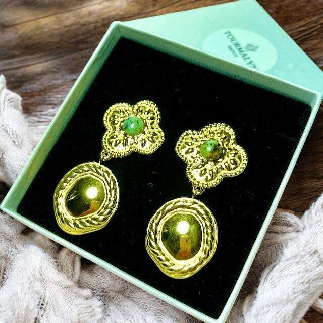 "SUMPTUOUS" stainless steel earrings