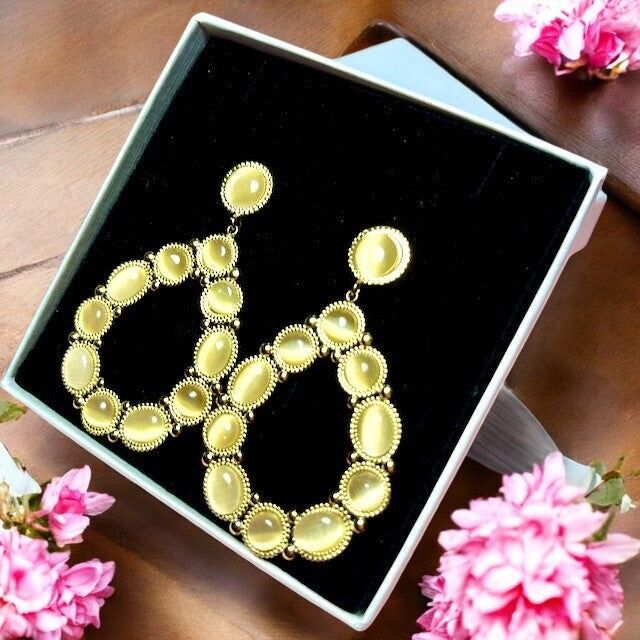 "EXCEPTIONNELLE" stainless steel earrings