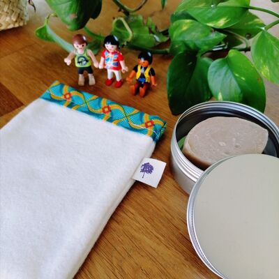 Cleaning glove (fleece sponge)