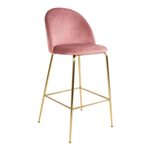 Lausanne Bar Chair-Rose