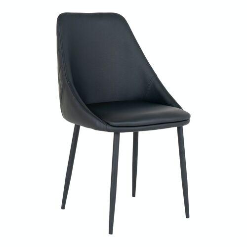 Porto Dining Chair-Black