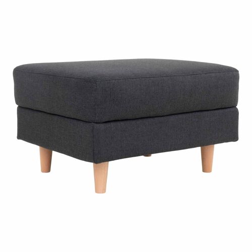 Bologna Pouf-Dark grey