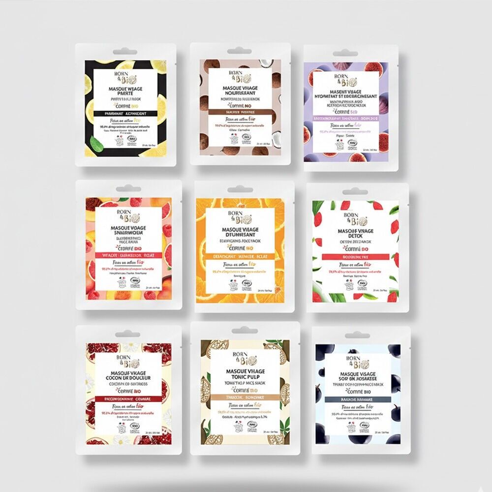 Masques Visage Certifiés Bio