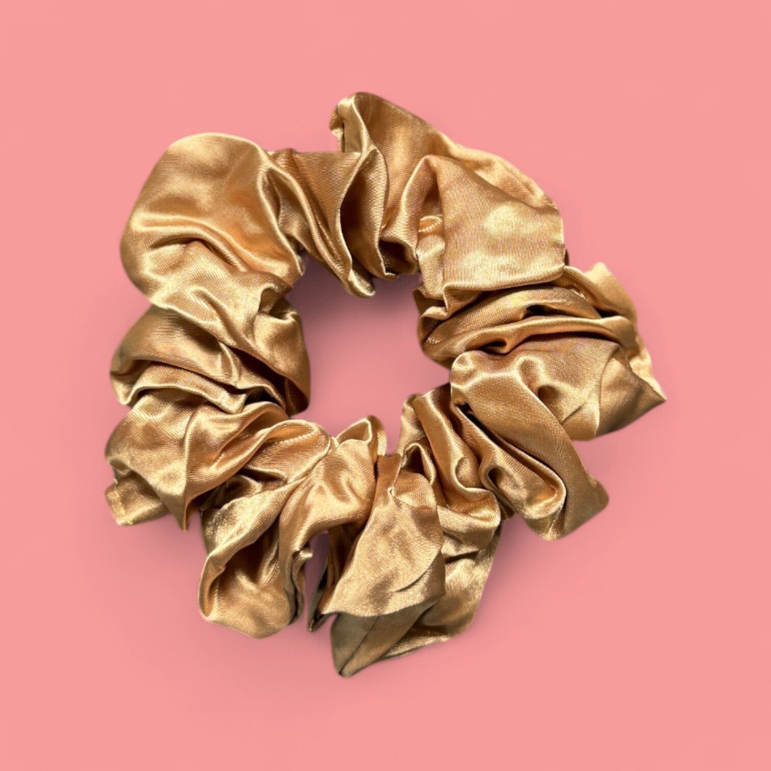 Deluxe Scrunchie Satin - Haaraccessoires - Khaki