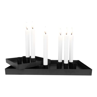 Beito Bakke Black - Magnetic candlestick