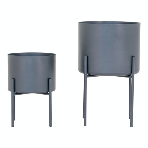 Pavia Flowerpots-Grey