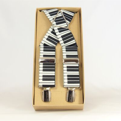 elastic strap for piano keys