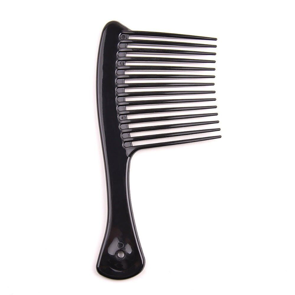 Pettine districante Rake - Pettine afro ABS grande a denti larghi per strumento per lo styling dei capelli