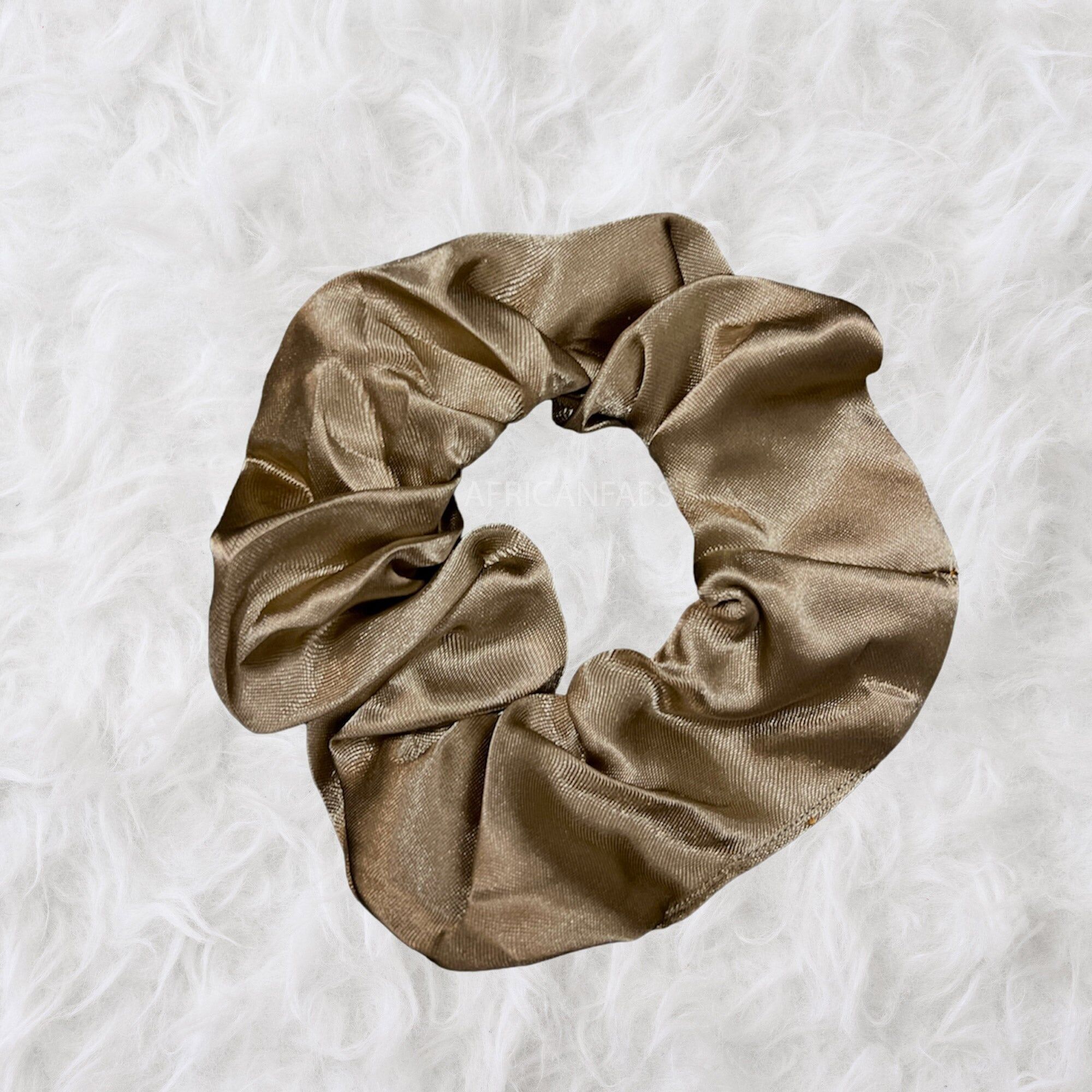 Scrunchie Satin - Accessori per capelli - Beige