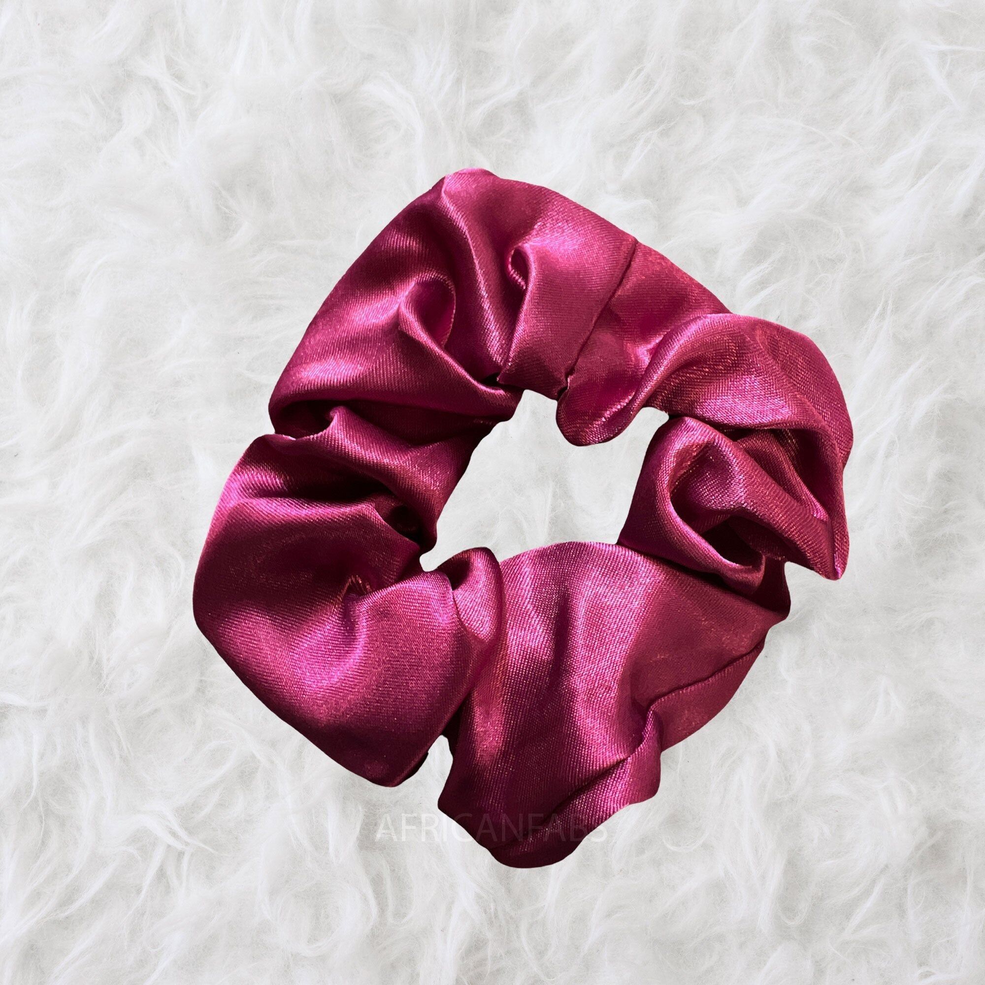 Scrunchie Satin - Accessori per capelli - Borgogna chiaro