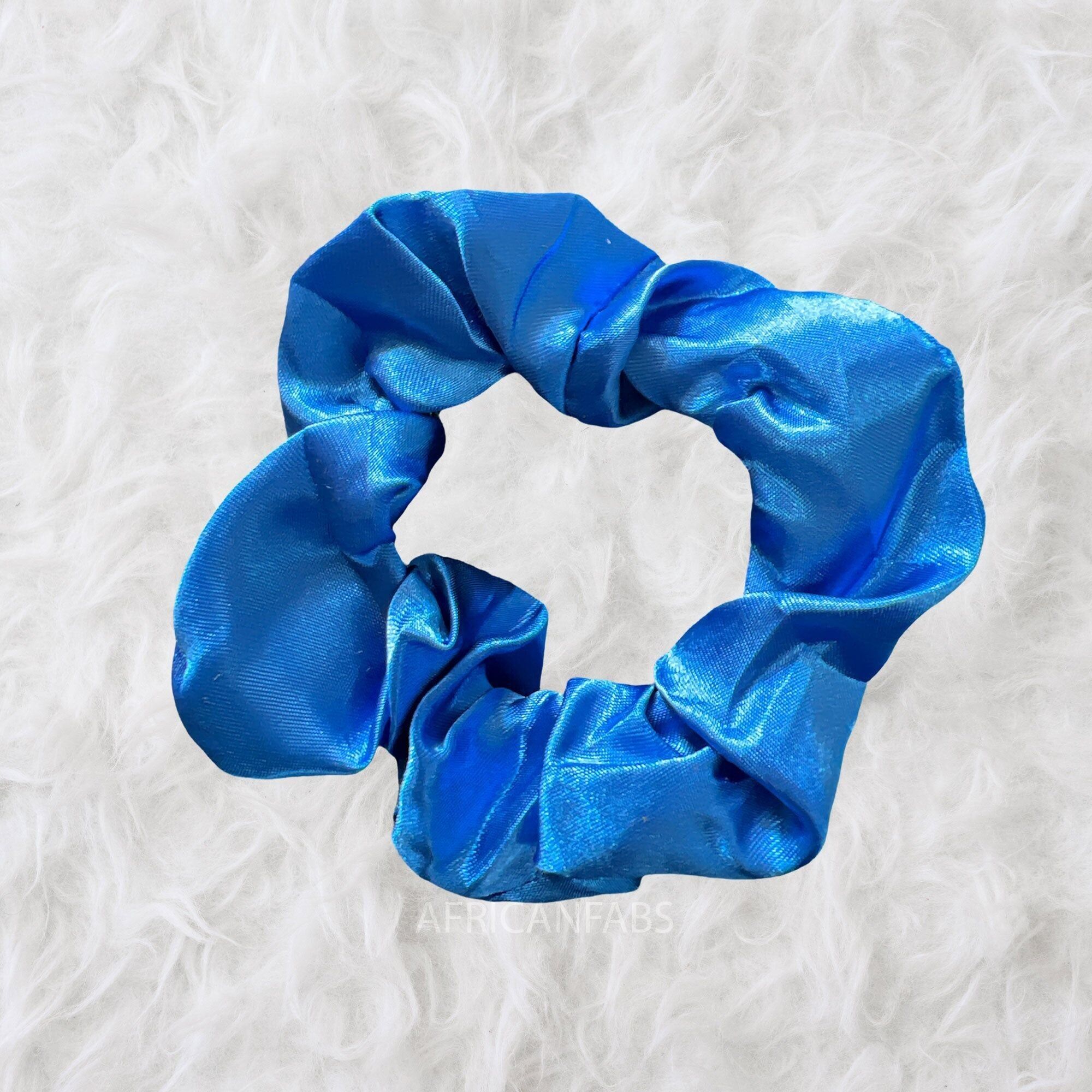 Scrunchie Satin - Accessori per capelli - Blu