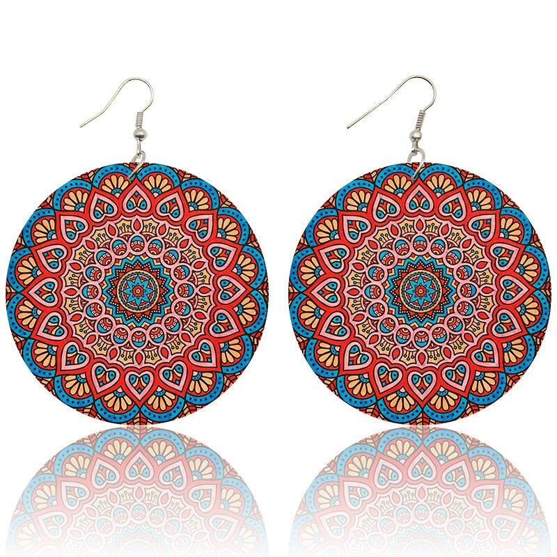 Tribal Flower | Ohrringe im afrikanischen Stil