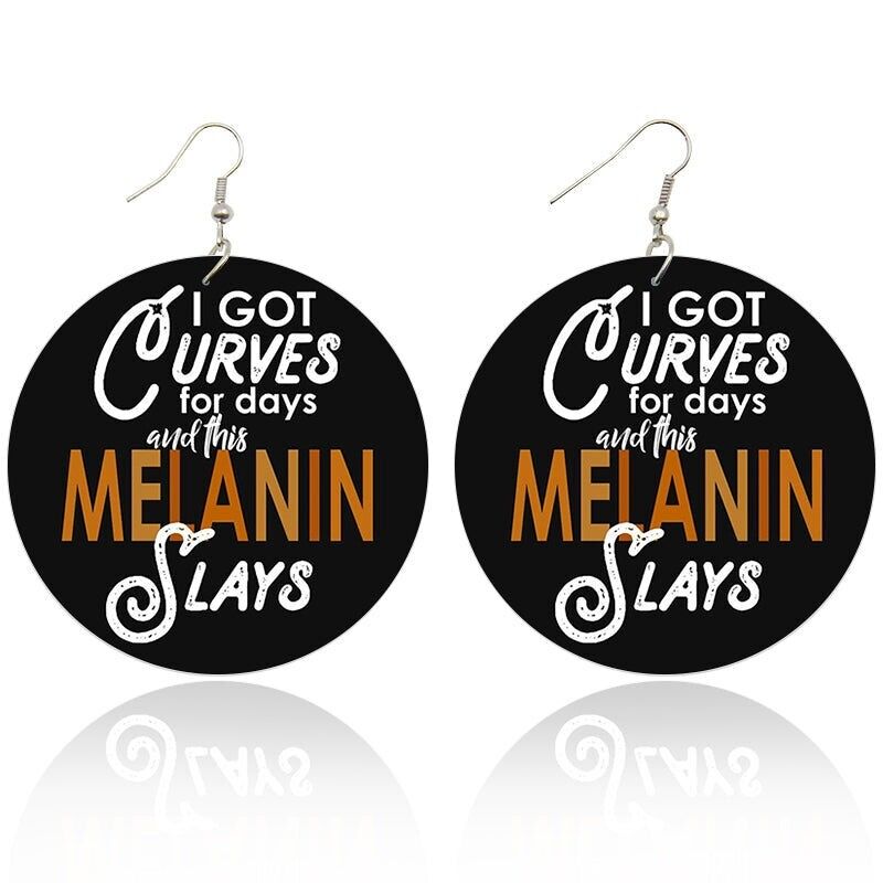 Ho curve per giorni | Orecchini di ispirazione africana