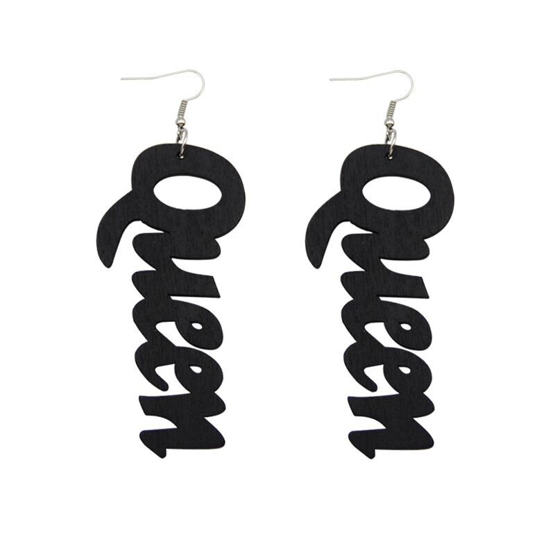 Lettere della regina | Orecchini di ispirazione africana