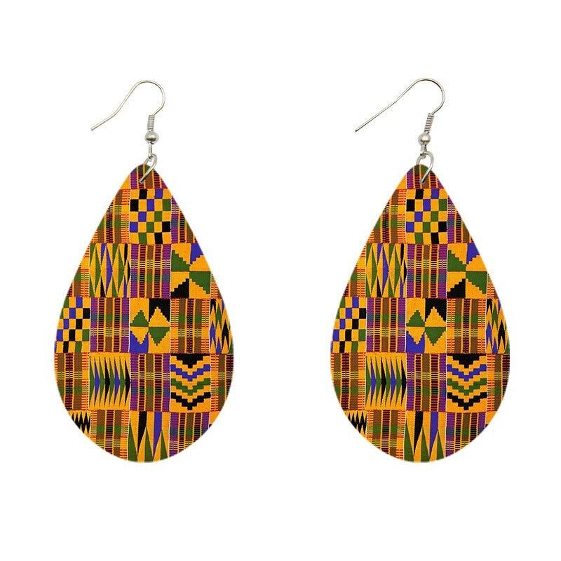 Kente - Orecchini di ispirazione africana