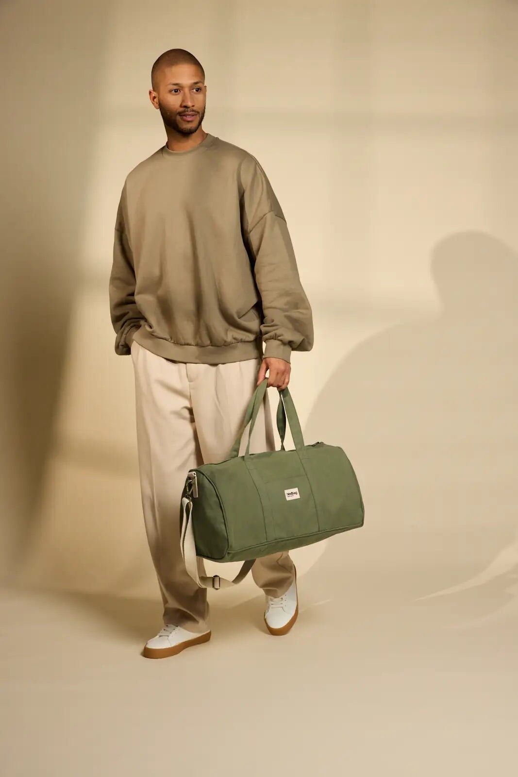 Gabriel Olive green weekend bag