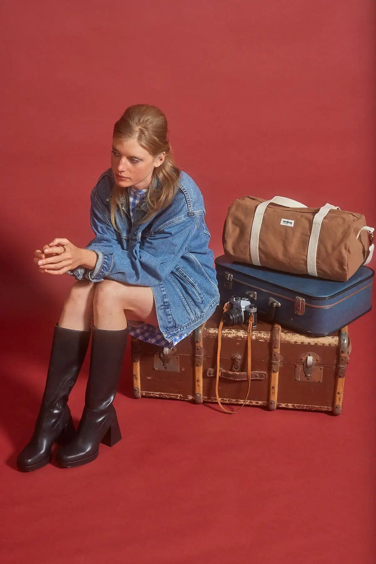 Simon Cinnamon duffel bag
