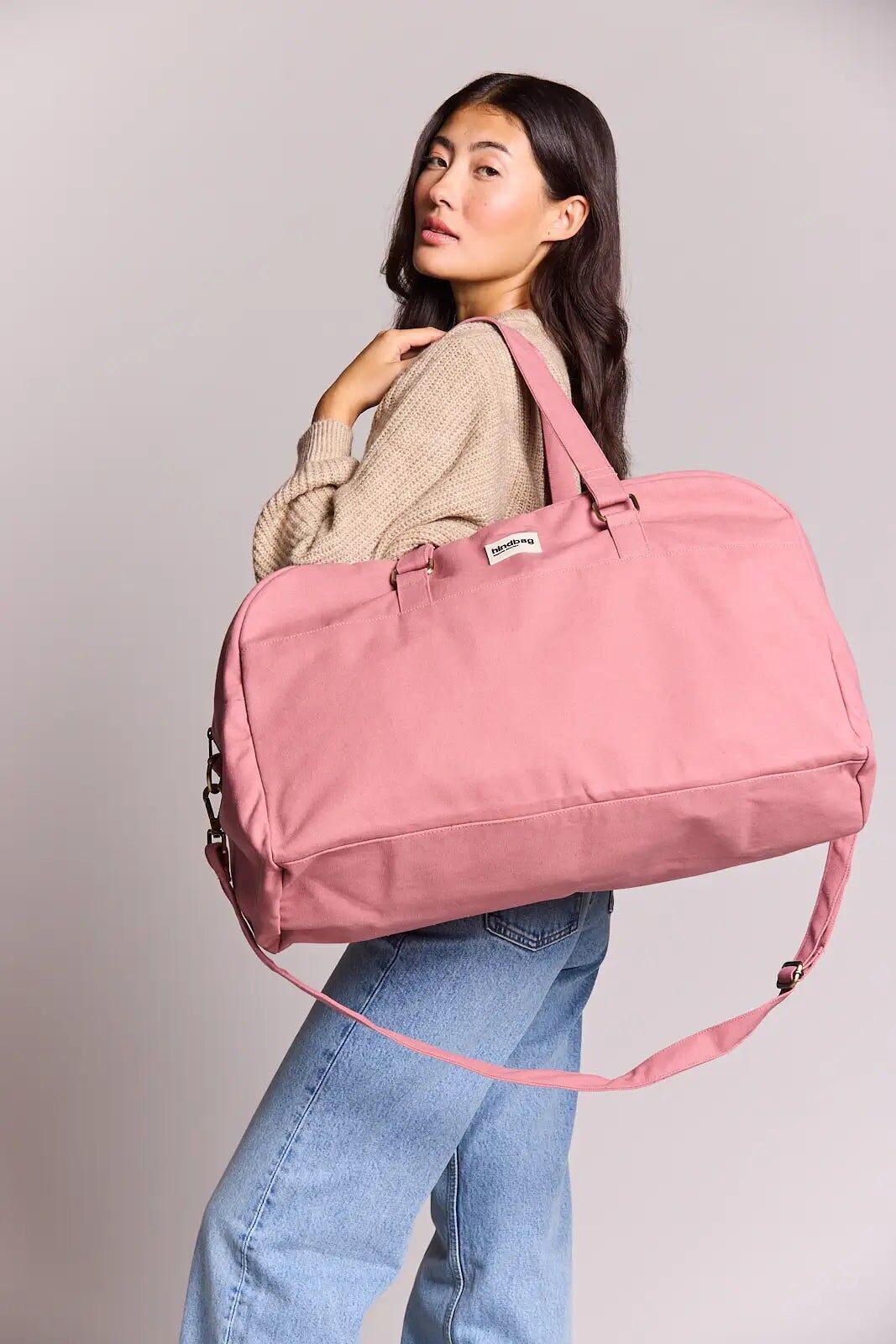 Yves Blush pink travel bag