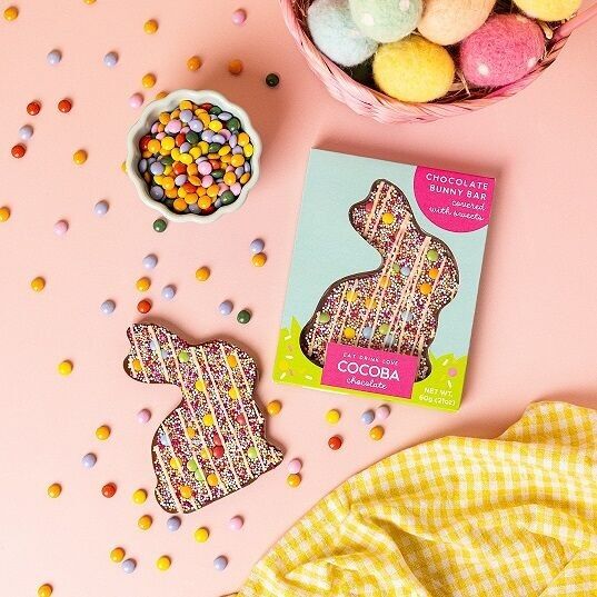 Schokoladenhasenriegel mit Füllung, 65 g