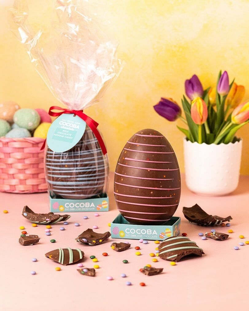 Osterei mit Zuckerbohnen und Knallbonbons, 250 g