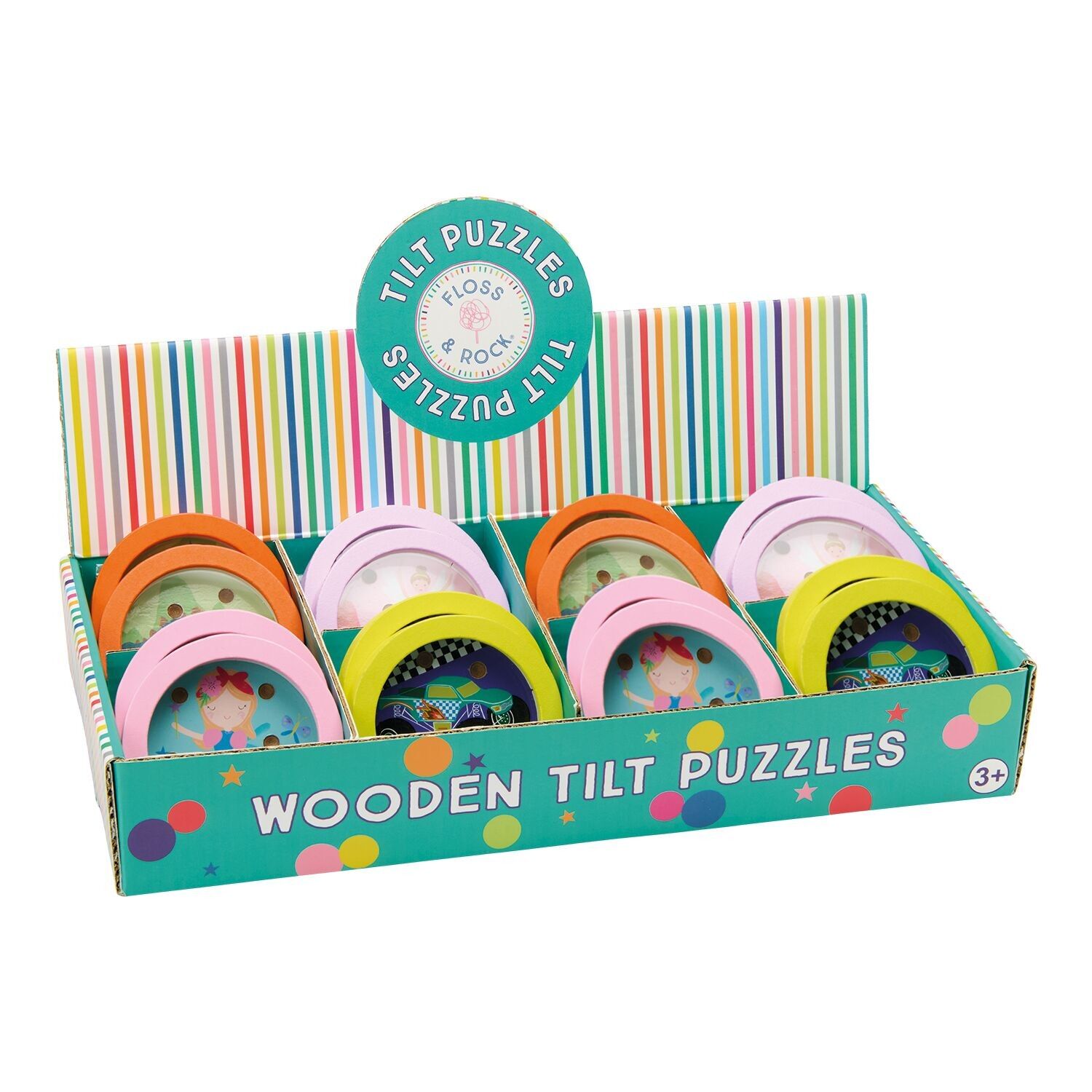 Casse-tête à bascule dans CDU (Rainbow Fairy / Enchanted / Cars / Dino)