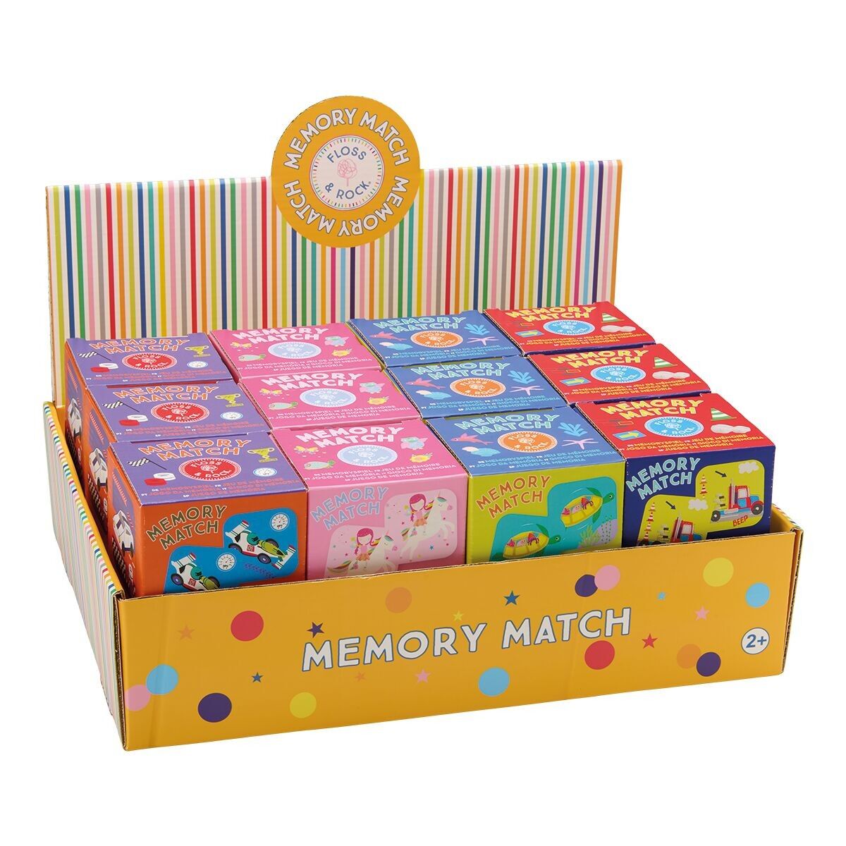 Memory Match en CDU (4 diseños, 3 de cada uno)